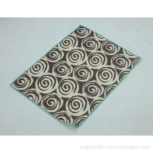 Microfiber Printed Cleaning Towel Printed Beach Towels Printing Towel (WJ-T544)